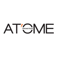 Logo PNG détouré Atome promoteur
